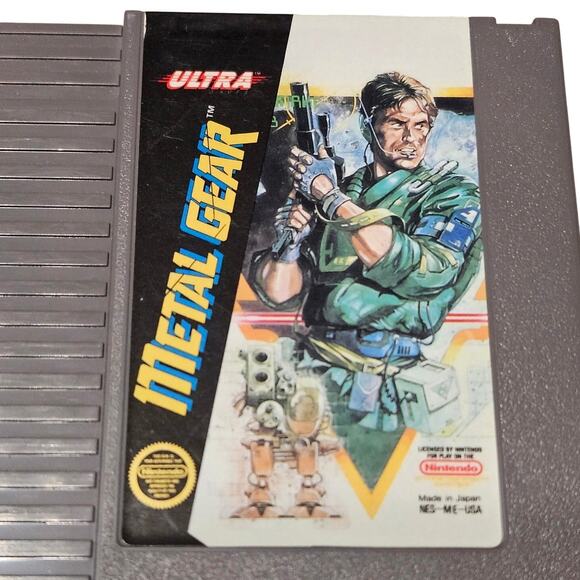 METAL GEAR 1988 NES Nintendo Classic Original Authentic Clean Tested Game - Picture 4 of 5